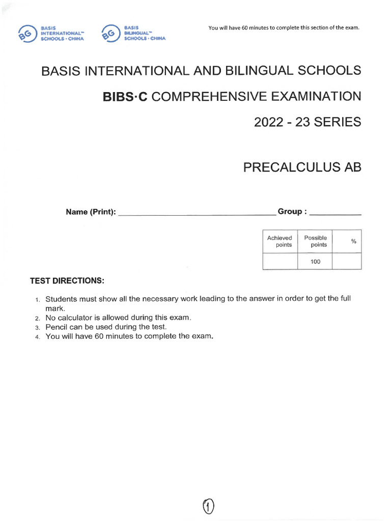 Comp Exam 22 23 Grading Rubric PDF — free download