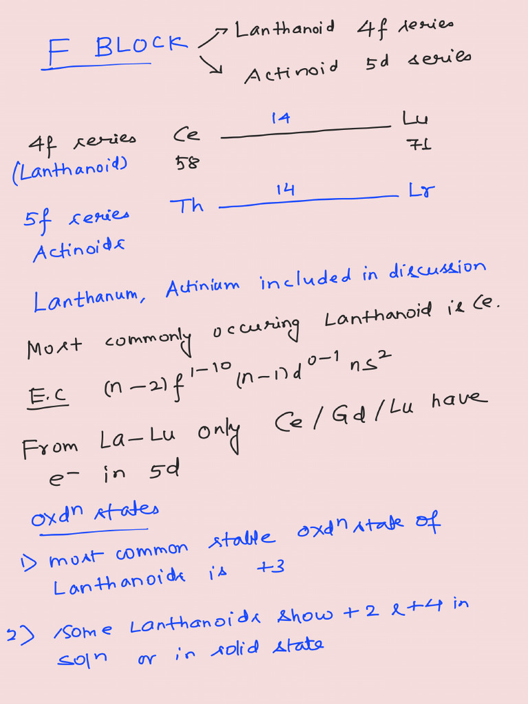 F Block | PDF