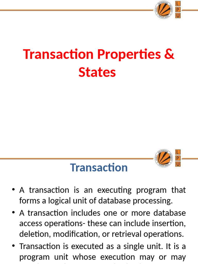 Transaction Processing | PDF | Database Transaction | Acid