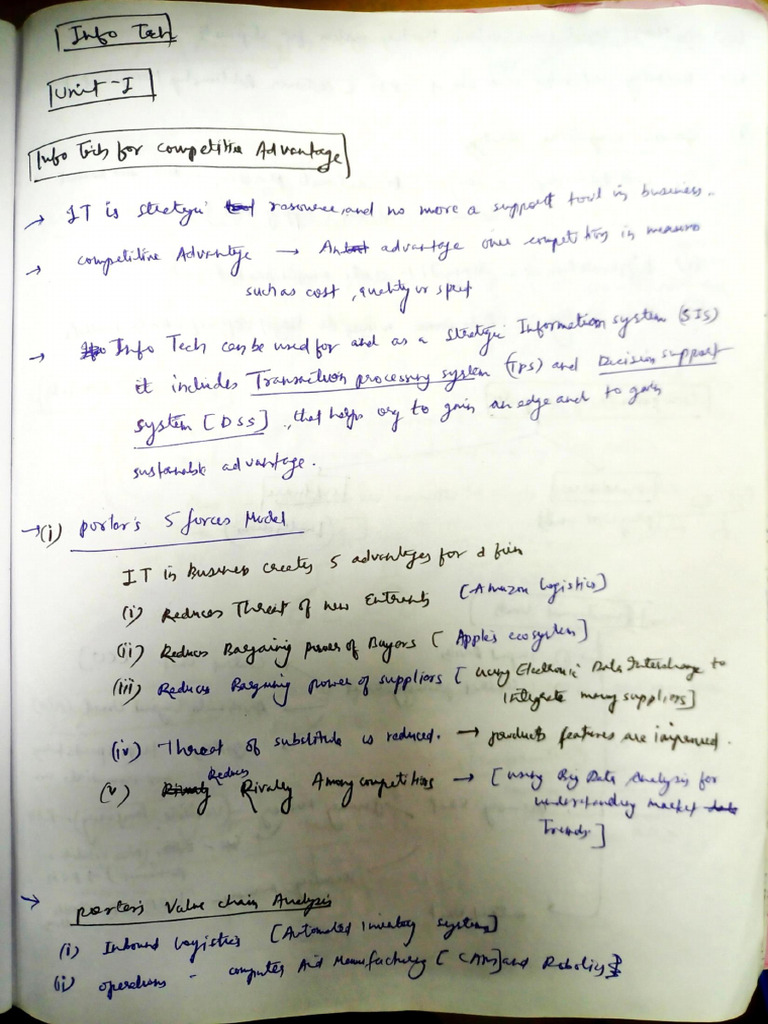 IT Notes | PDF