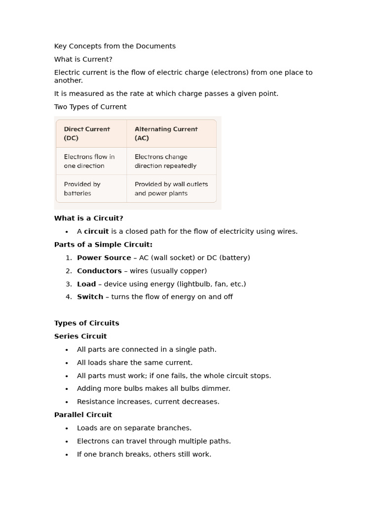 Key Concepts From The Documents | PDF