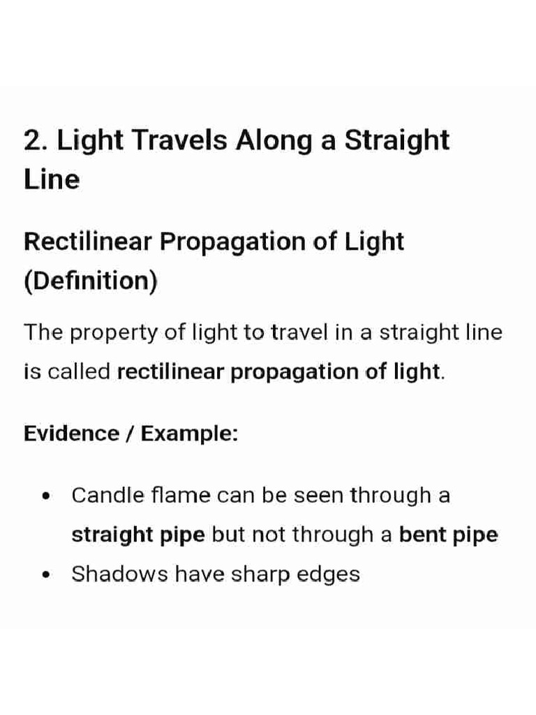 Class 7 Light | PDF