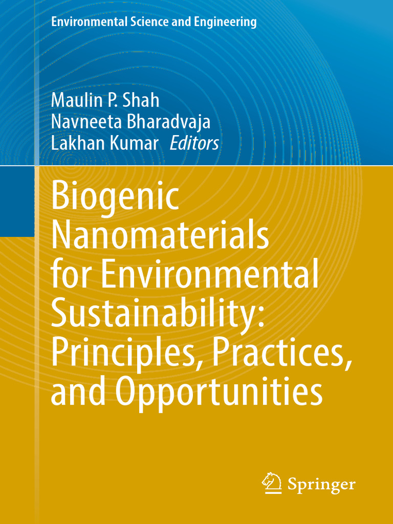 Biogenic Nanomaterials for Sustainability | PDF | Liposome | Nanotechnology