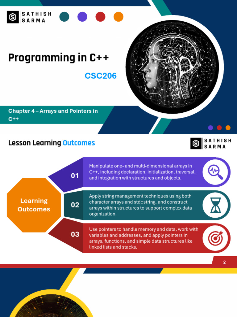 C++ Arrays and Pointers Explained | PDF | Pointer (Computer Programming ...