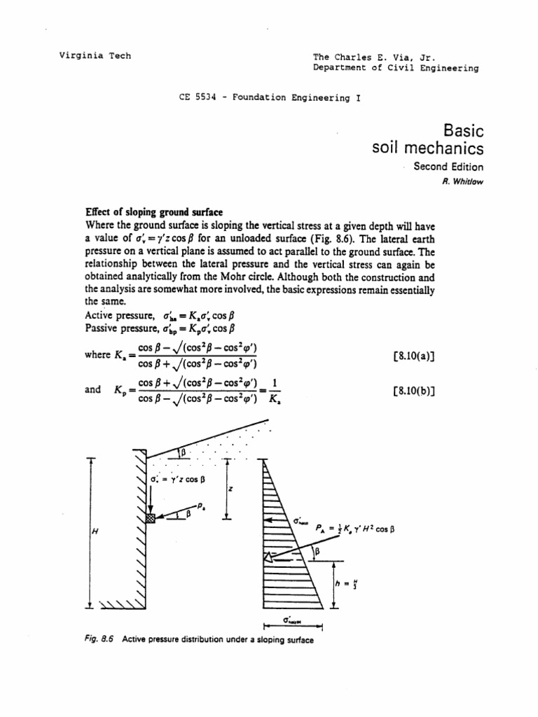 Rankine Formulas | PDF