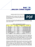 Hidrologi - Bab 03 Analisa Curah Hujan