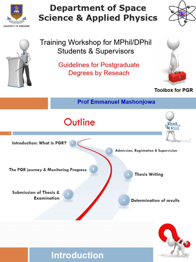 MPhil/DPhil Research Degree Guidelines | PDF | Thesis | Doctor Of ...