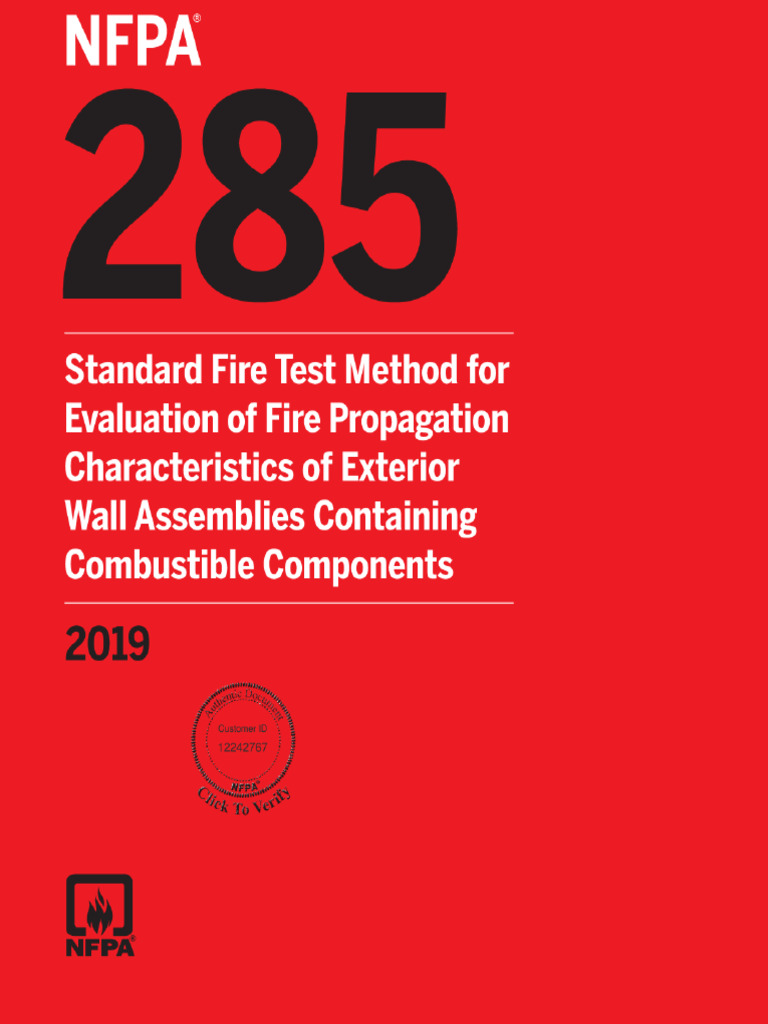NFPA285 | PDF