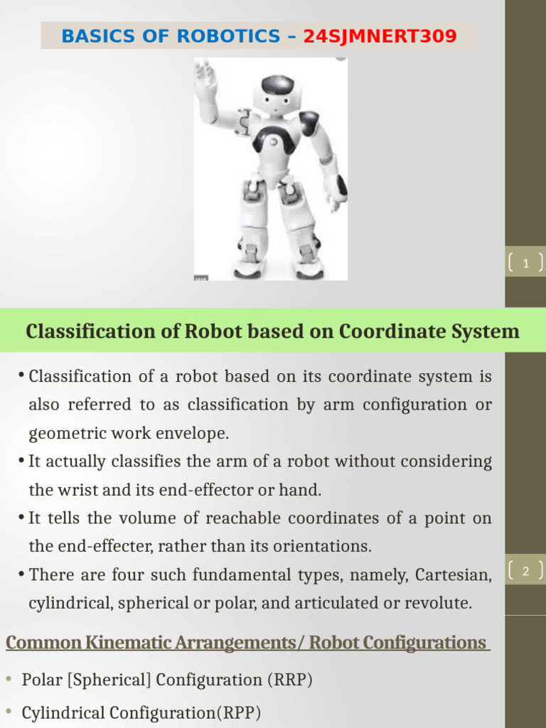 Robot Arm Configurations Explained | PDF | Mechanical Engineering ...