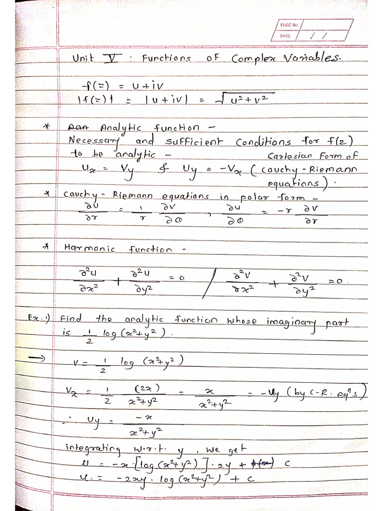 Unit 5 Notes M-III | PDF