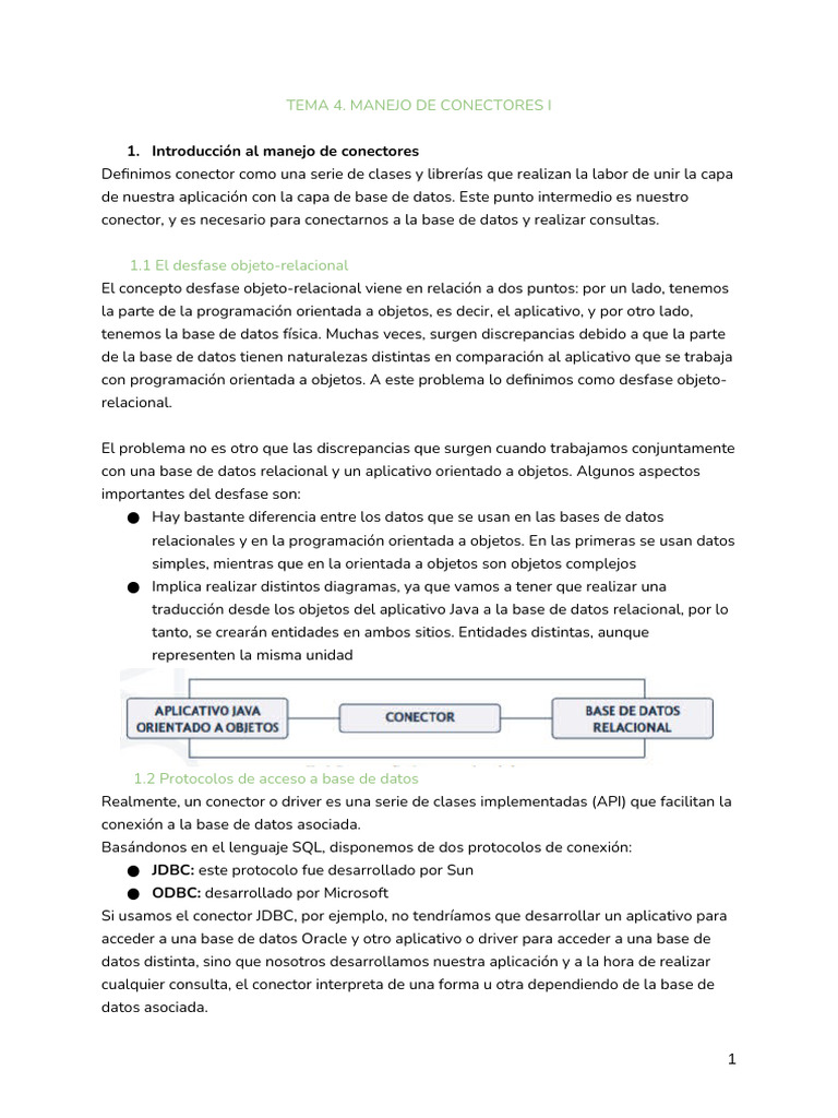 Tema 4 A | PDF | Bases de datos | Java (lenguaje de programación)