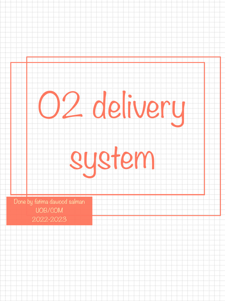 O2 Therapy | PDF
