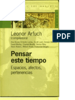 Filosofía y Política de La Espacialidad Algunas Consideraciones (Doreen Massey)