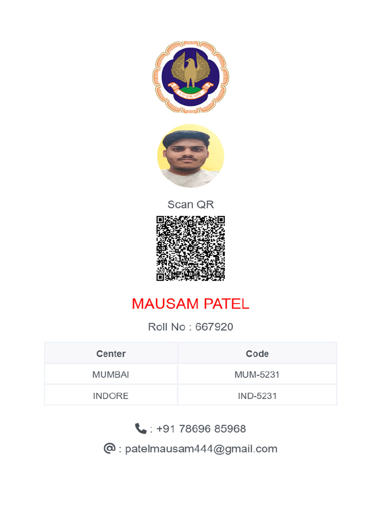 Id Card | PDF
