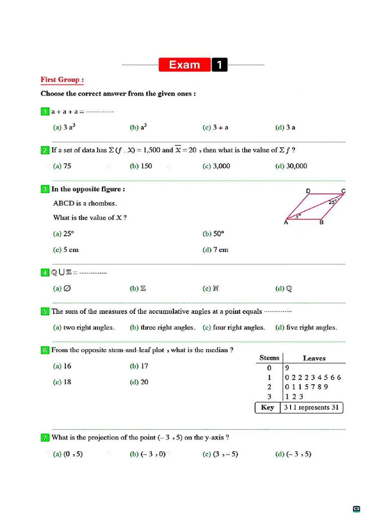 Final Examinations Models Prep 1 | PDF