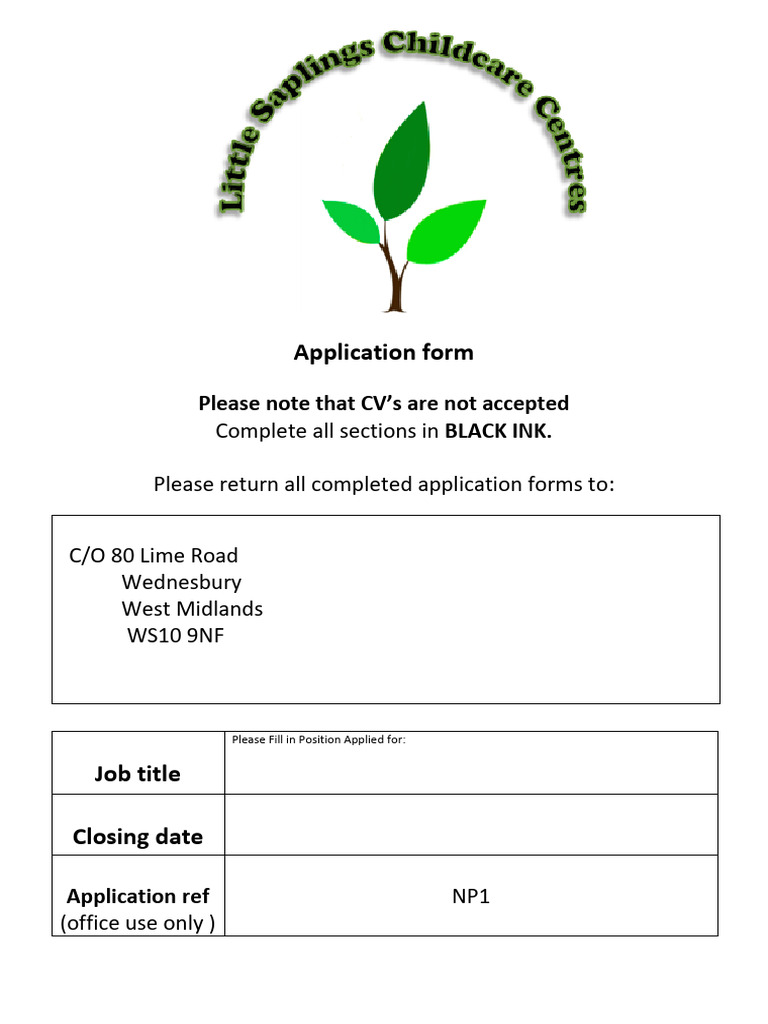 Application Form | PDF | Justice | Crime & Violence