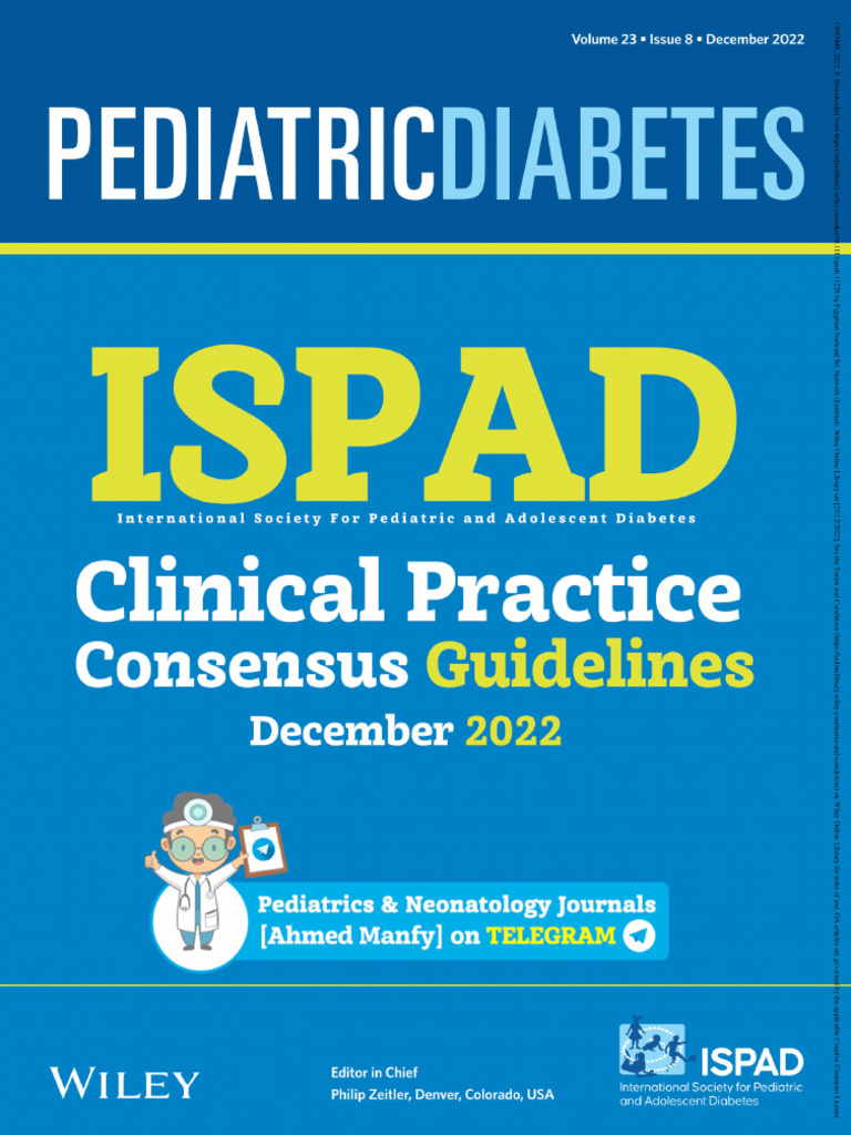 ISPAD 2022 Conference Highlights | PDF | Diabetes | Mental Disorder