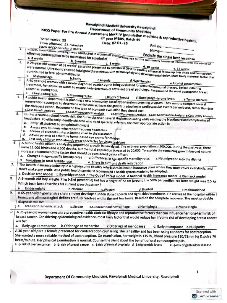 Cmed Block III Sendup | PDF