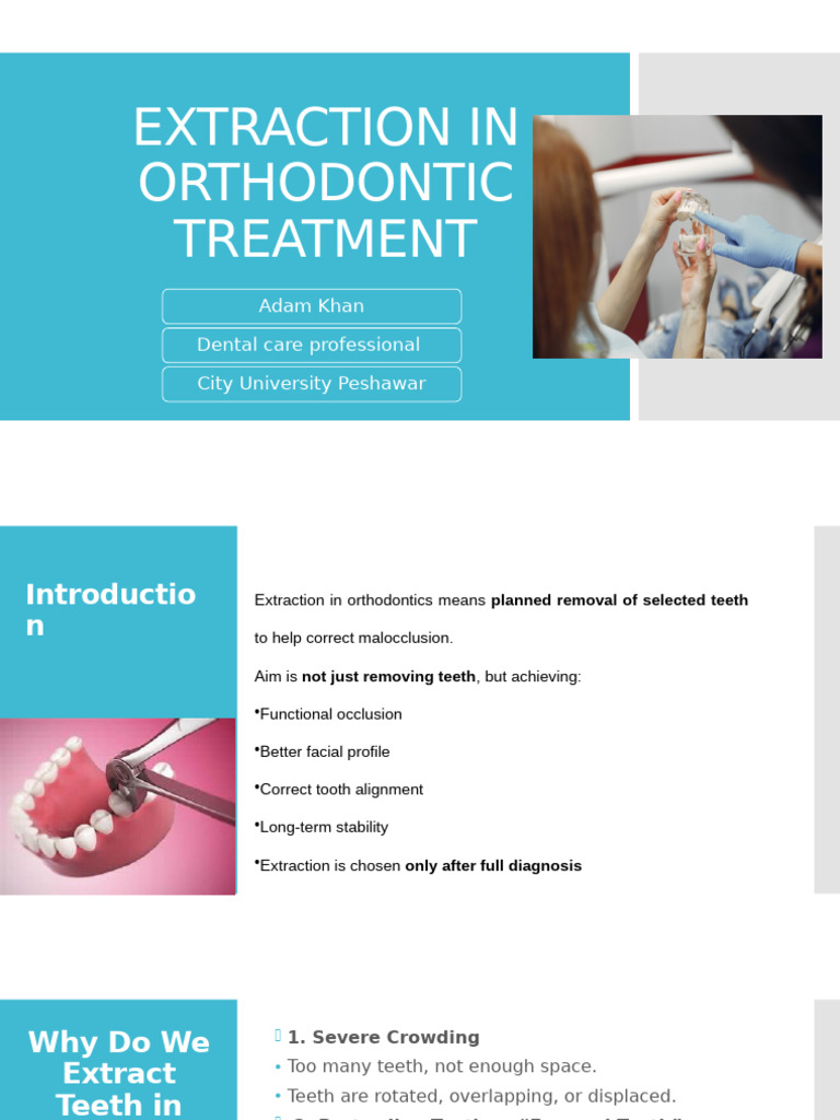 752862_week 9 Extraction in Orthodontic Treatment | PDF | Orthodontics ...