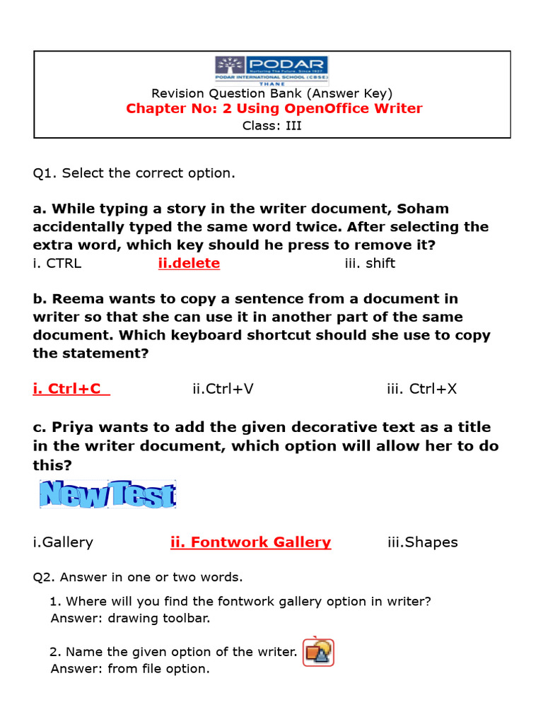 1757323185354.answer Key Grade 3 RQB Writer | PDF | Text | Software