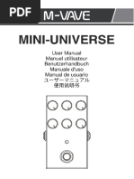 Micro Synthesizer User Manual | PDF | Distortion | Filter (Signal