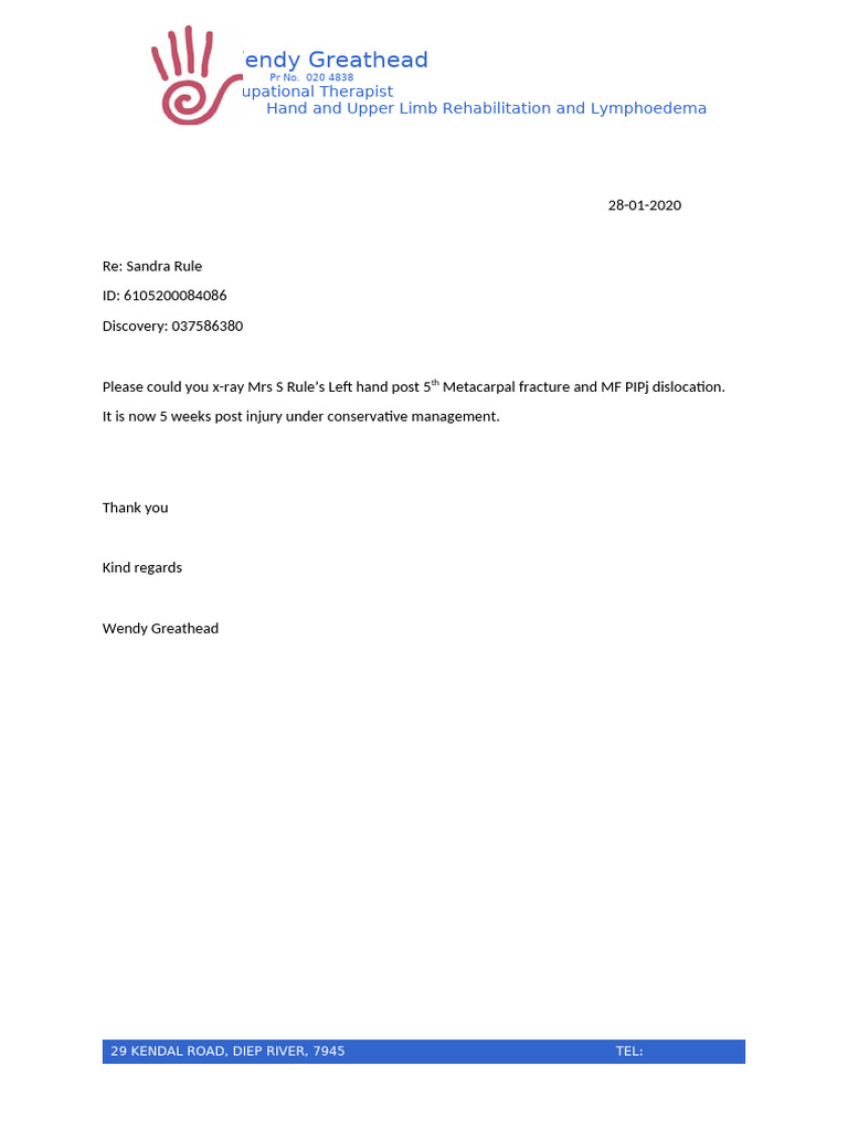 S Rule X-Ray Referral 29-01-20 | PDF