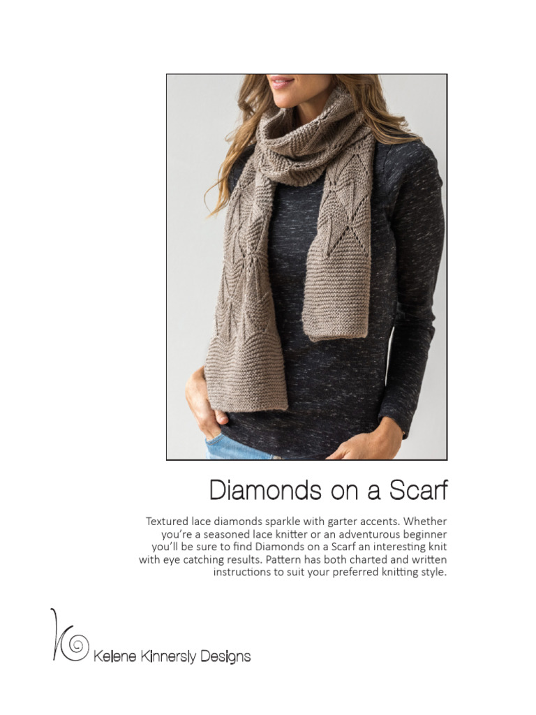 Diamonds Ona Scar 2.0 | PDF | Knitting | Domestic Implements