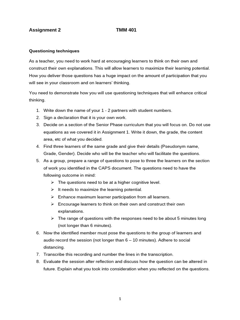Enhancing Critical Thinking in Classrooms | PDF | Learning | Teachers