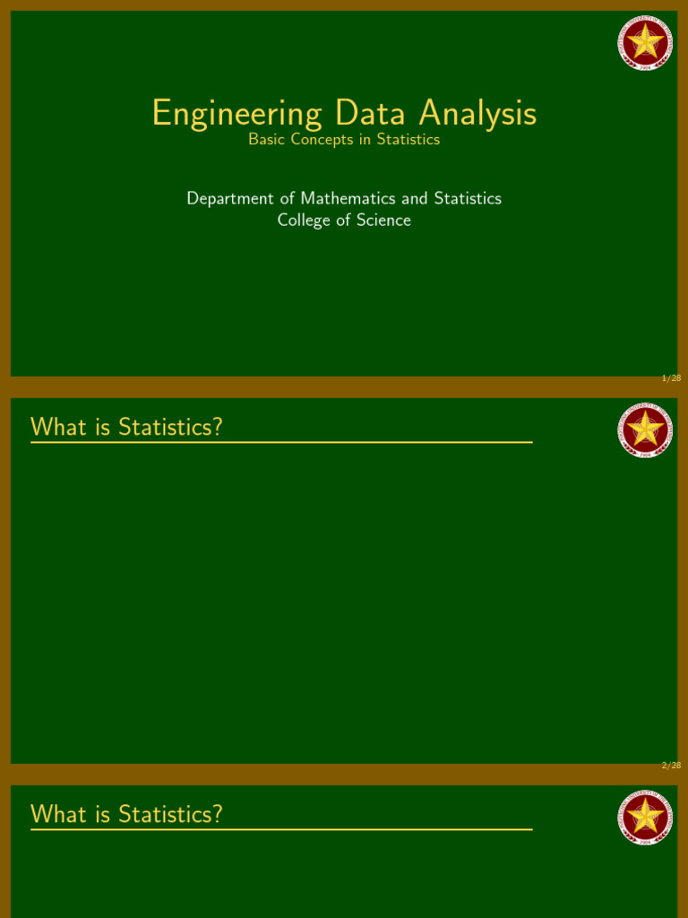Statistics Basics for Data Analysis | PDF | Level Of Measurement ...