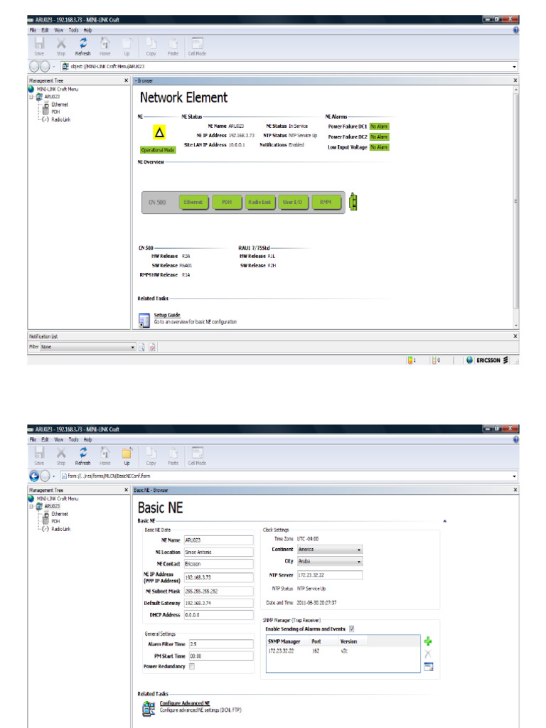 Standar Configuration File Digicel ABC M Compact Node 500 | PDF