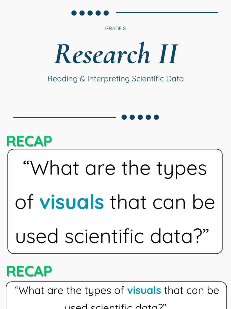 Analyzing Scientific Data: Visuals & Methods | PDF | Qualitative ...