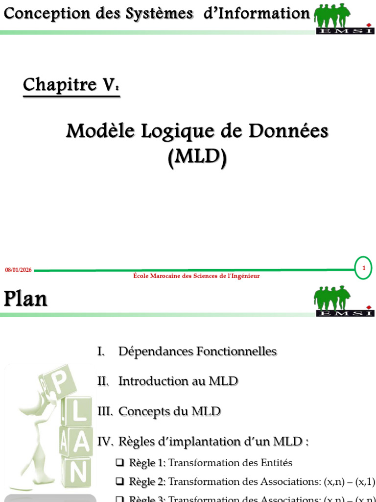 Modèle Logique de Données (MLD) | PDF