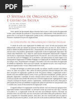 OTEC - O Sistema de Organização e Gestão da Escola