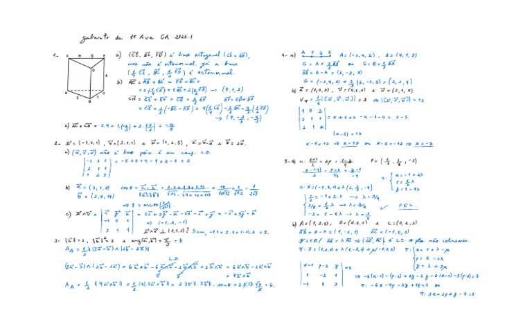 Res - 1EE - GA 2025.1 | PDF