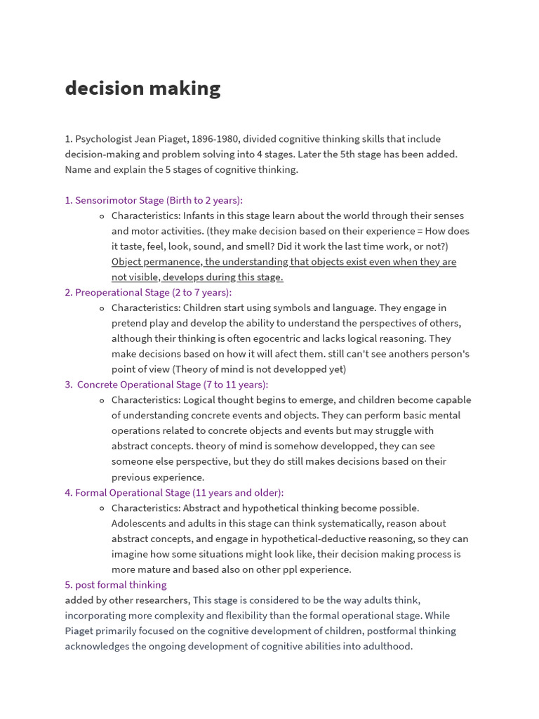 5 Stages of Decision-Making Process | PDF | Decision Making | Creativity