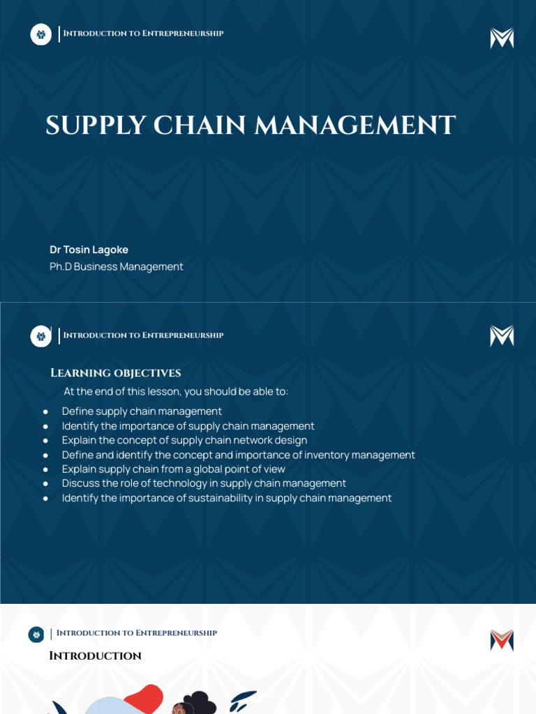 Supply Chain Management Essentials | PDF | Supply Chain | Supply Chain ...