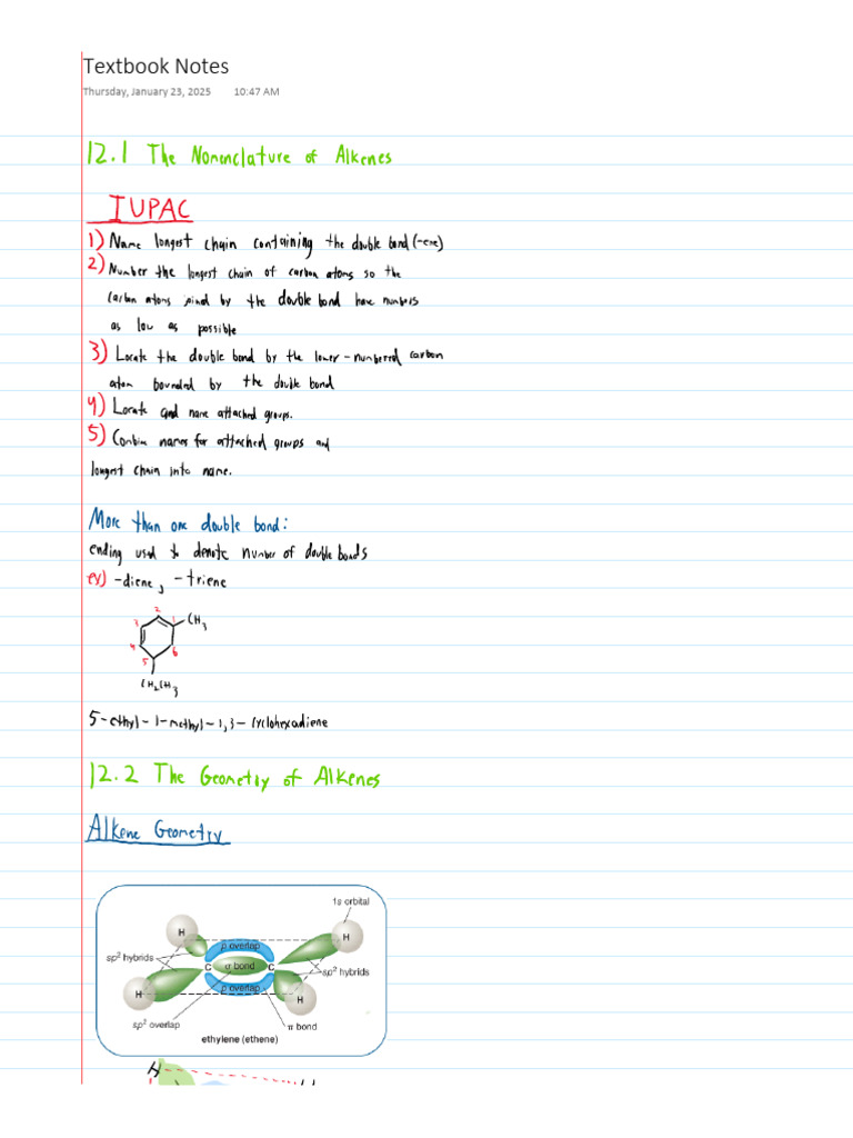 Chapter 12 Textbook Notes Summary | PDF