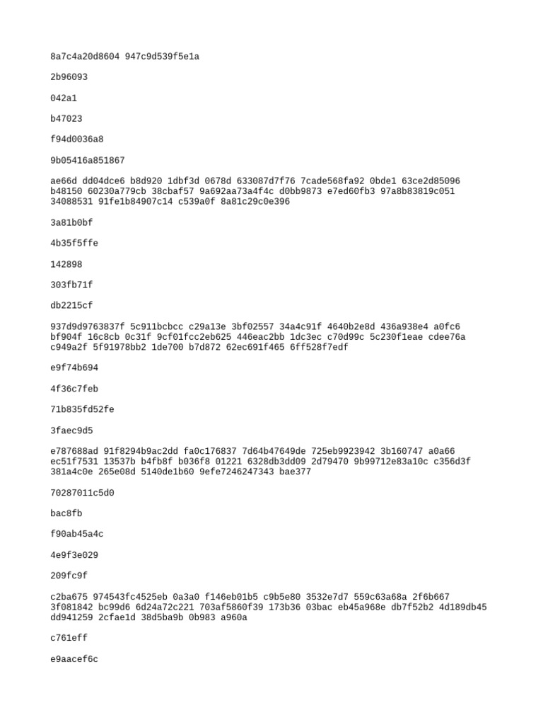 Unique Identifier Data Analysis | PDF