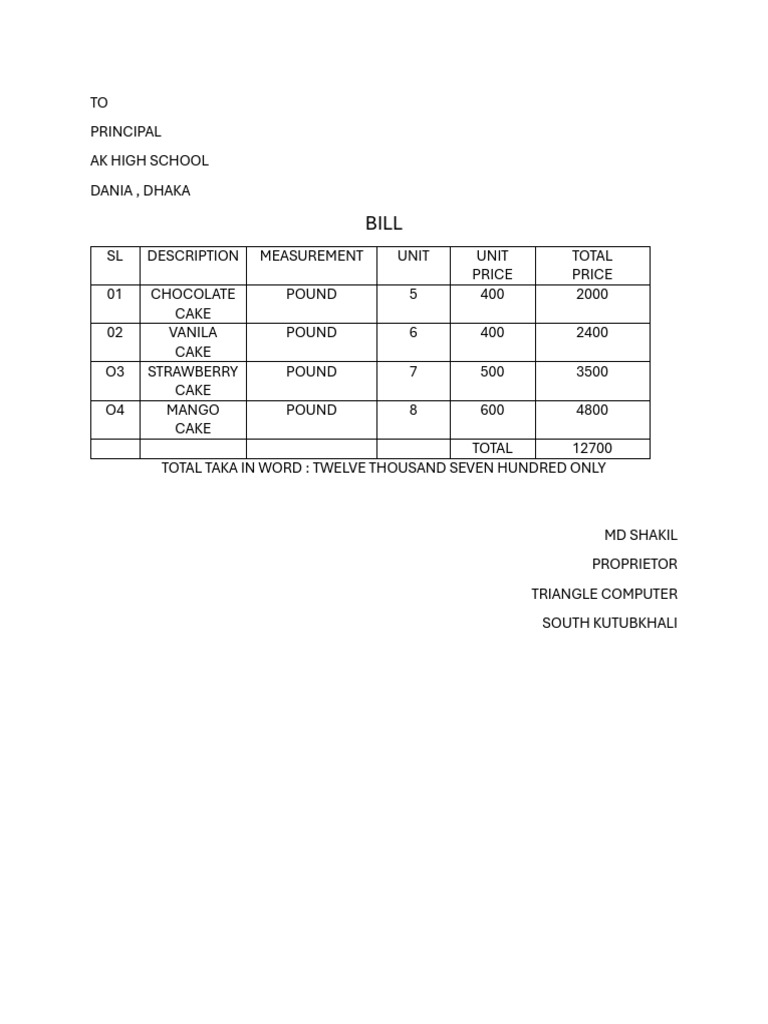 Bill | PDF