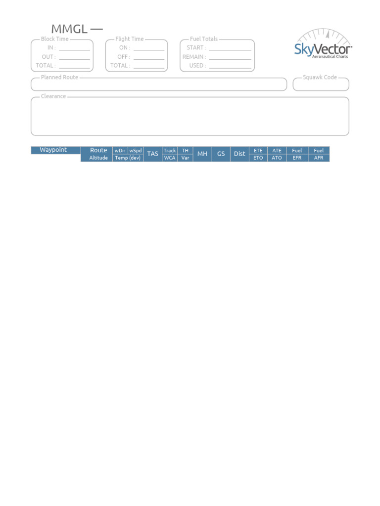 Navlog | PDF