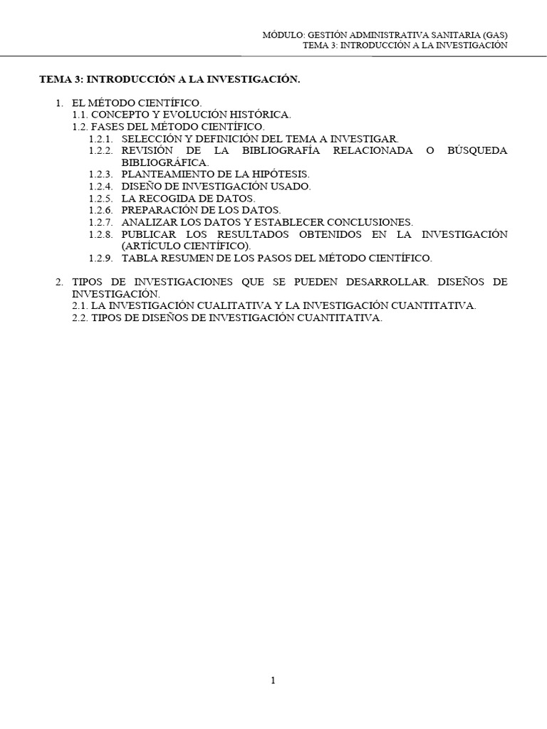 TEMA3 Intr Investig 01 23 Alumnado Resumido Definitivo | PDF | Muestreo ...