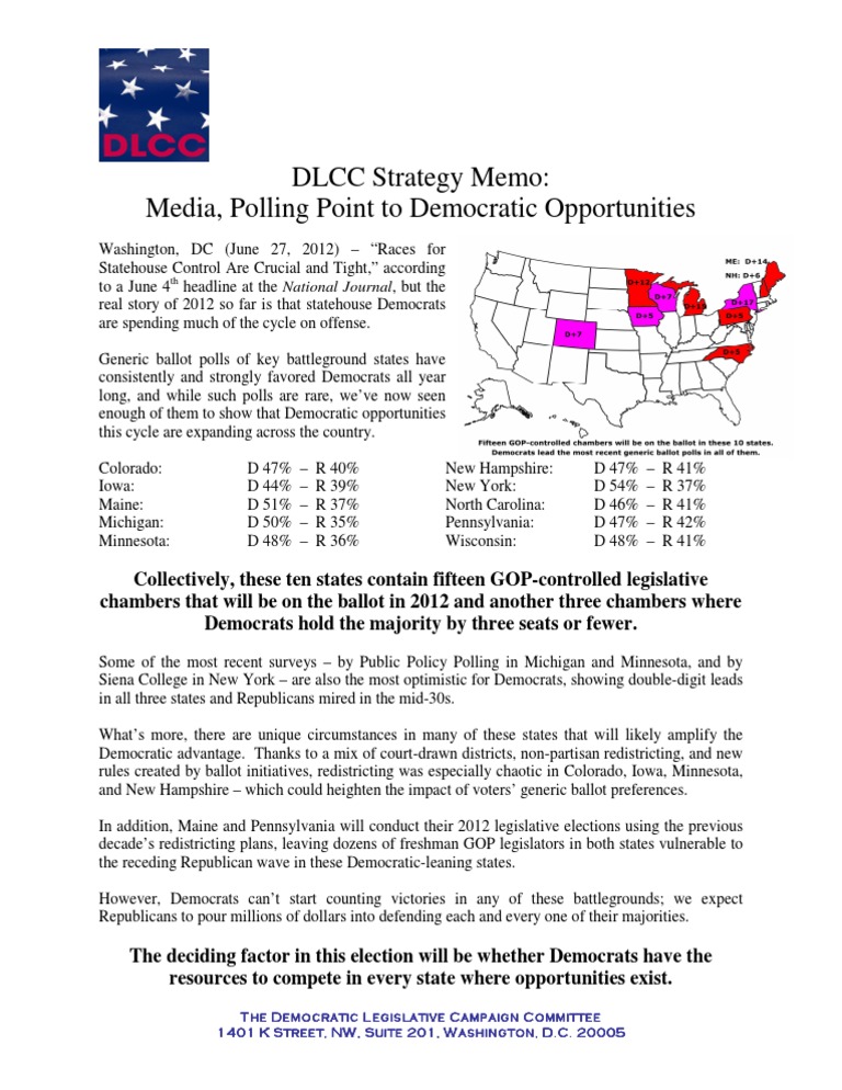 DLCC Strategy | PDF