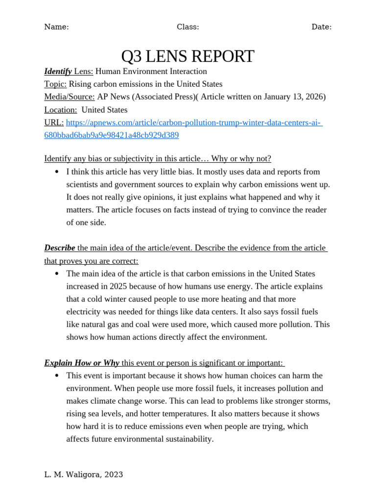 Lens Report Answer Document-2 | PDF