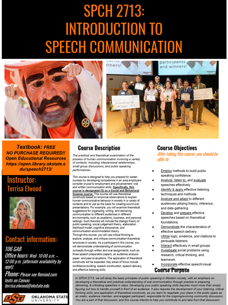 Introduction to Speech Communication | PDF | Public Speaking ...