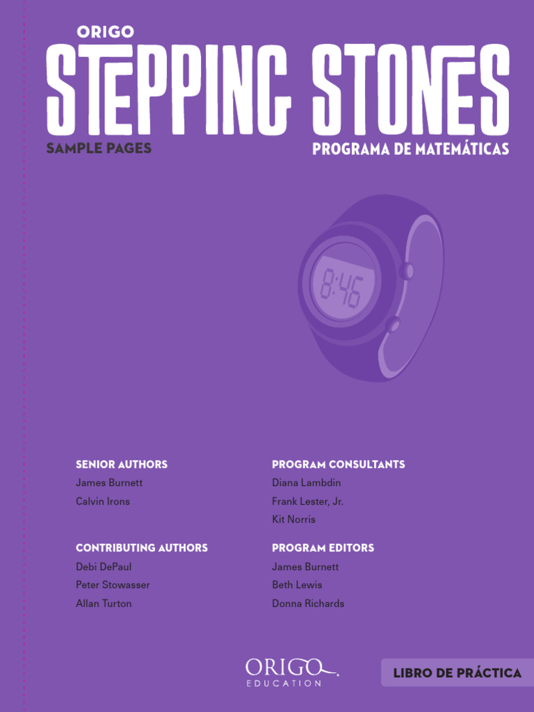 Stepping Stones Practice Book Grade 3 Spanish (1) | PDF | Matemáticas ...