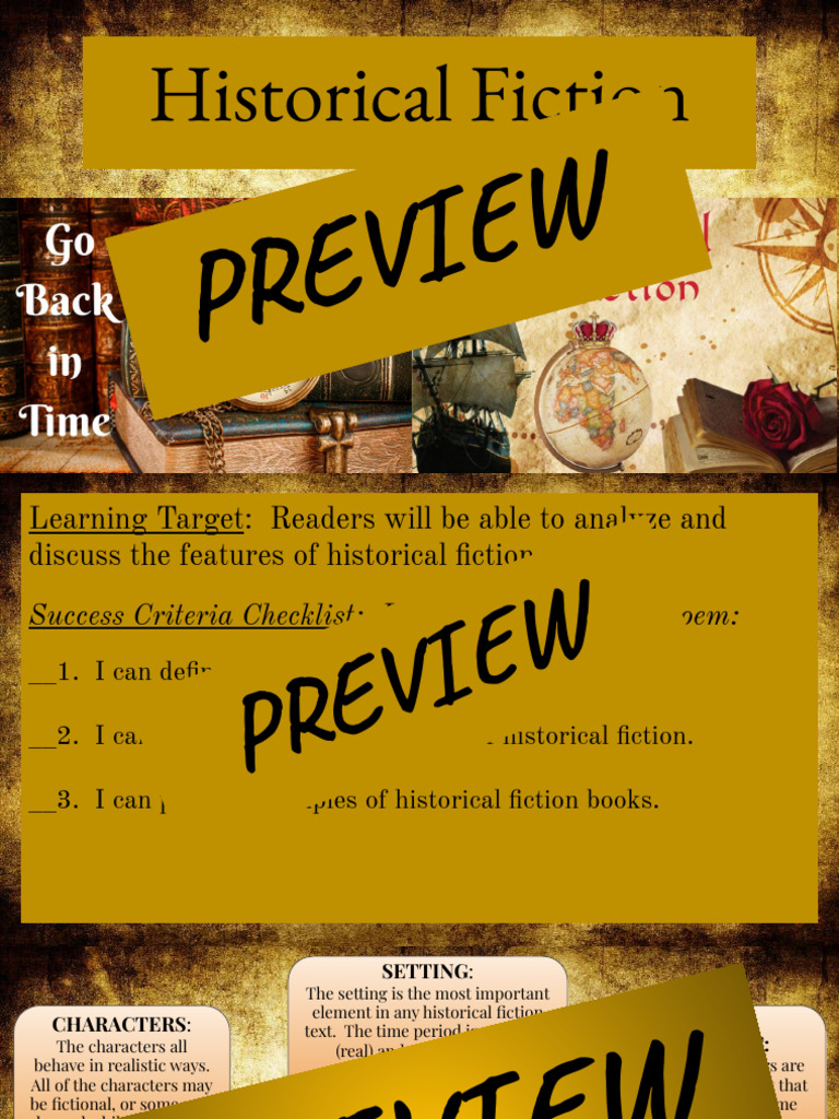 Historical Fiction: Preview | PDF