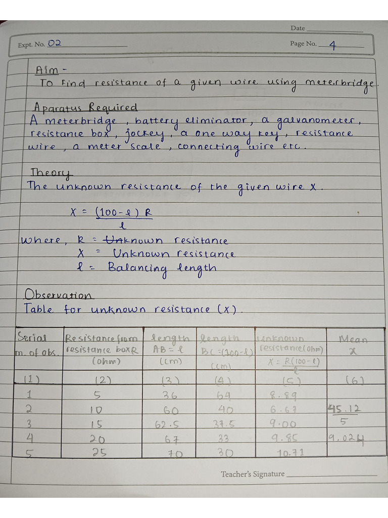 Physics Practical 2 | PDF