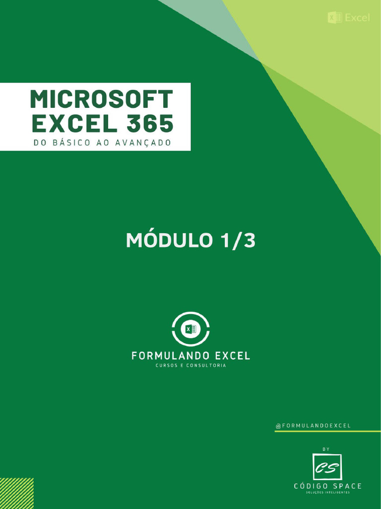 Excel 365: Do Básico ao Avançado | PDF | Microsoft Excel | Botão Ctrl
