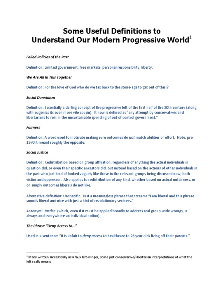 Definitions of Modern Political Terms | PDF | Definition | Social Justice
