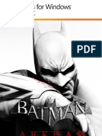 Batman Arkham City Manual